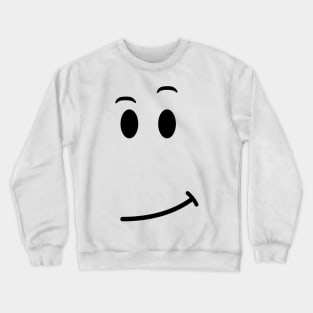 Smiley Face Character Crewneck Sweatshirt